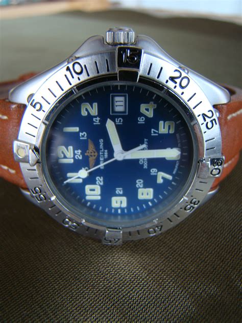 breitling colt stalen band